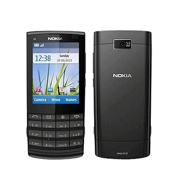 Amazon.com: Nokia X3-02 Gray WiFi Touchscreen Unlocked